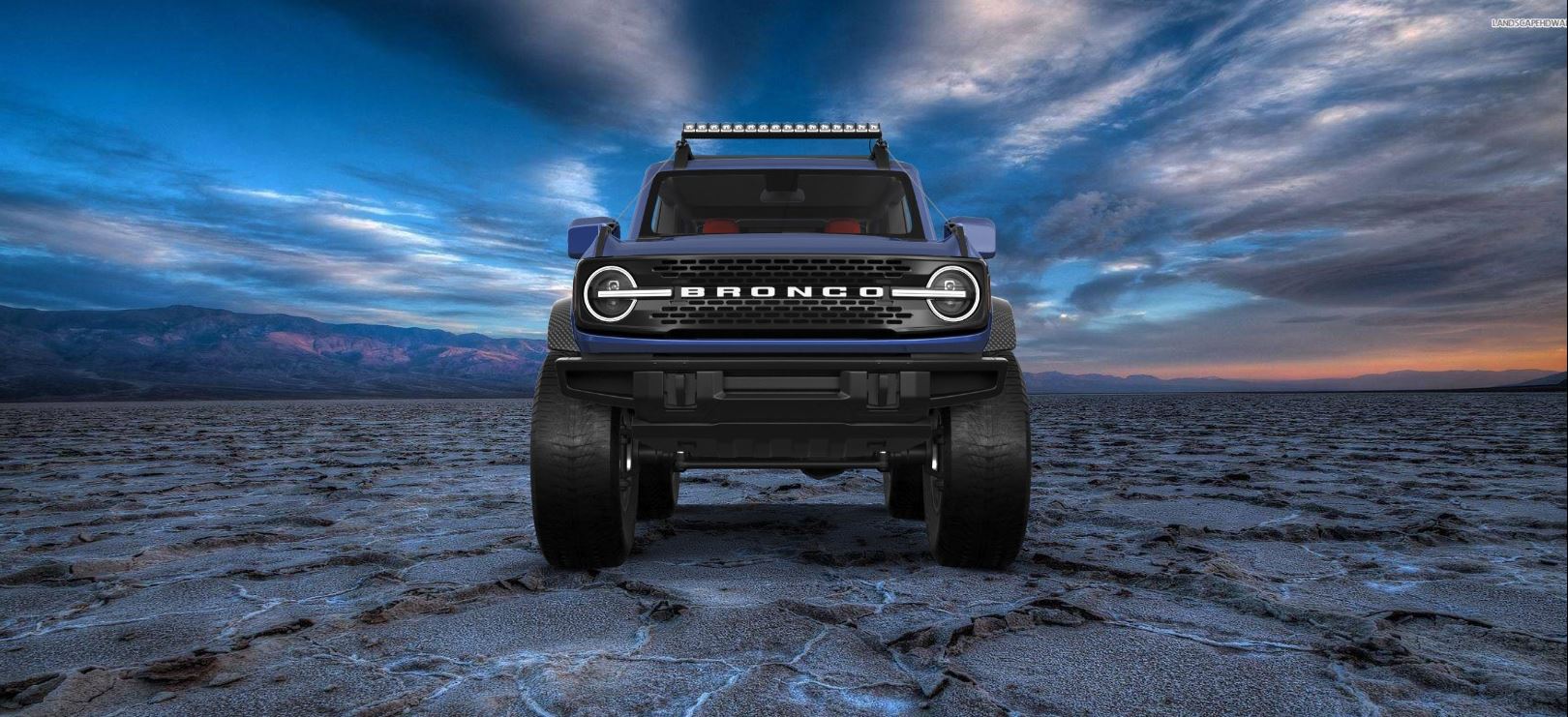 Ford Bronco Raptor Rugged Desert