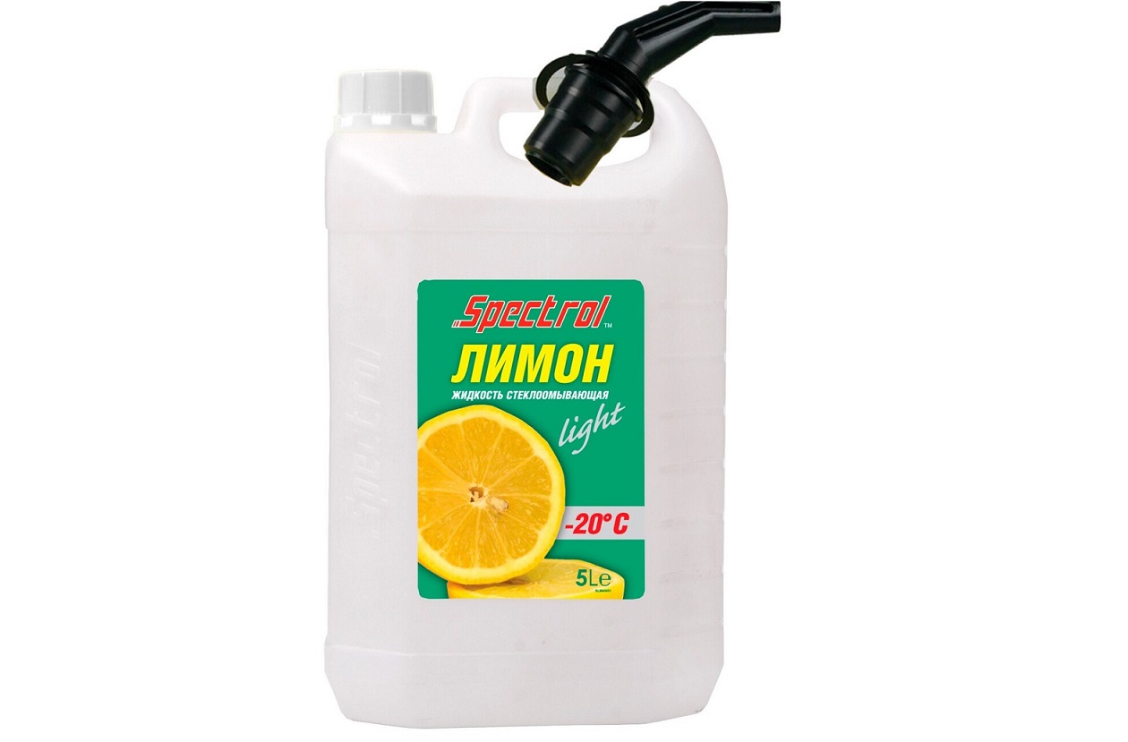 Жидкость для стеклоомывателя Spectrol Лимон light