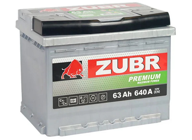 Аккумулятор ZUBR Premium