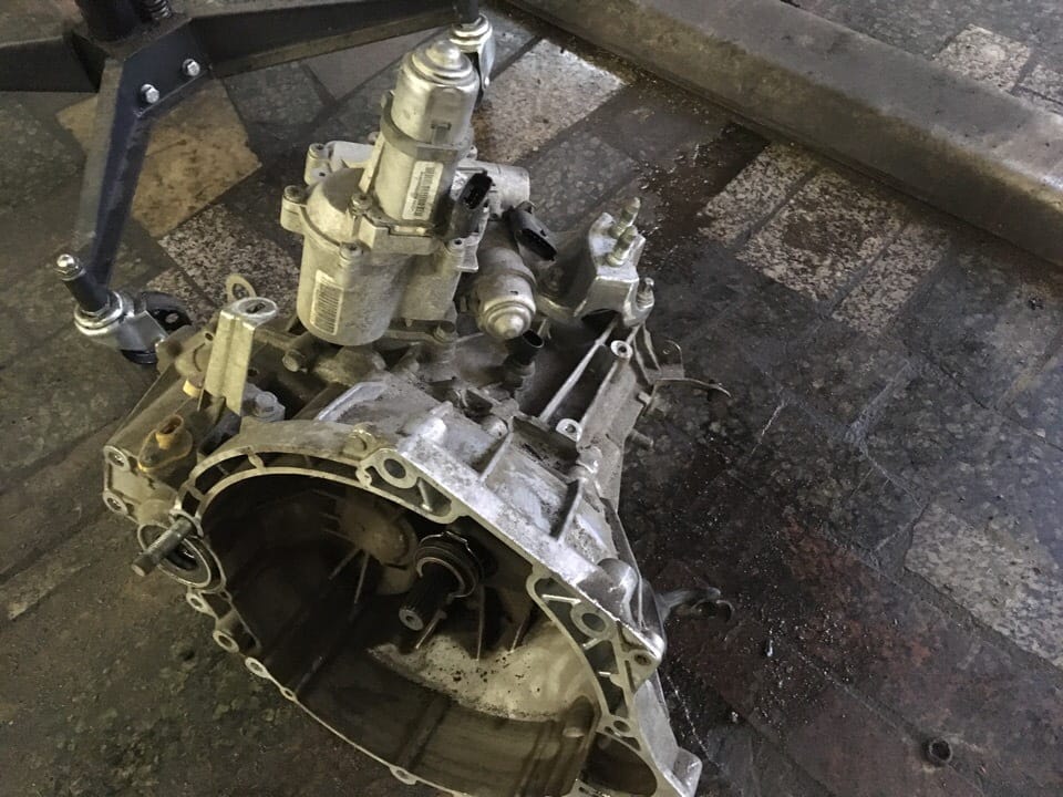 Замена сцепления lada xray робот