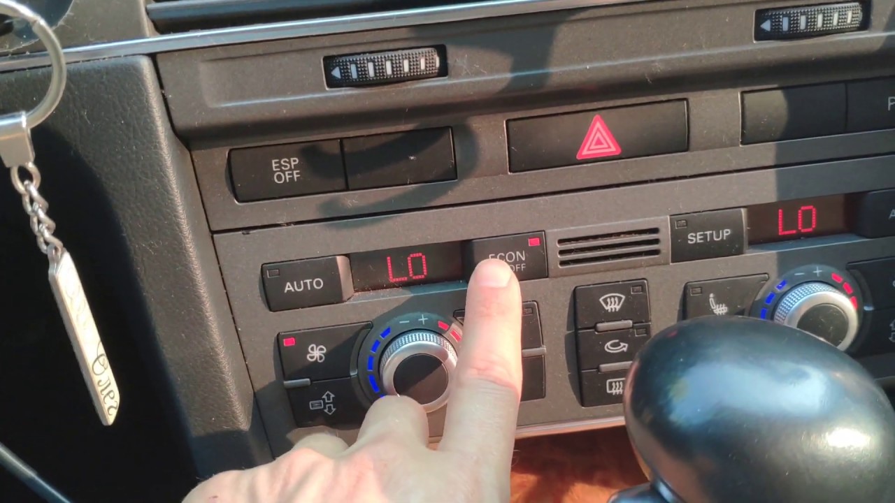 Почему не работает печка Ауди А4