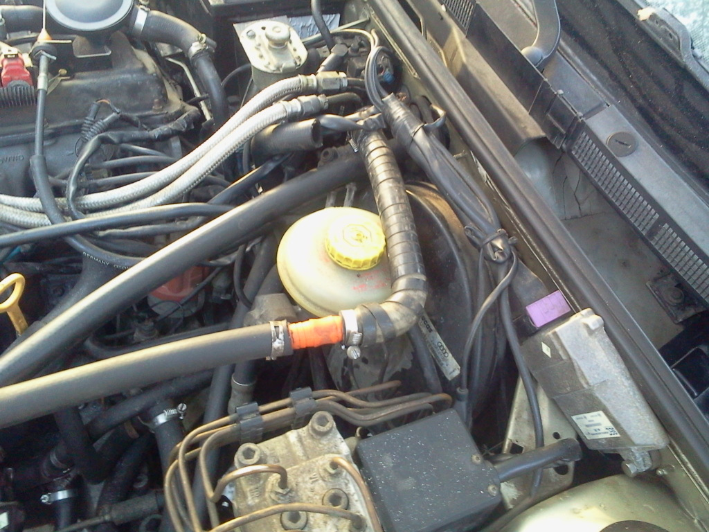 Промывка радиатора печки Audi 80 b3