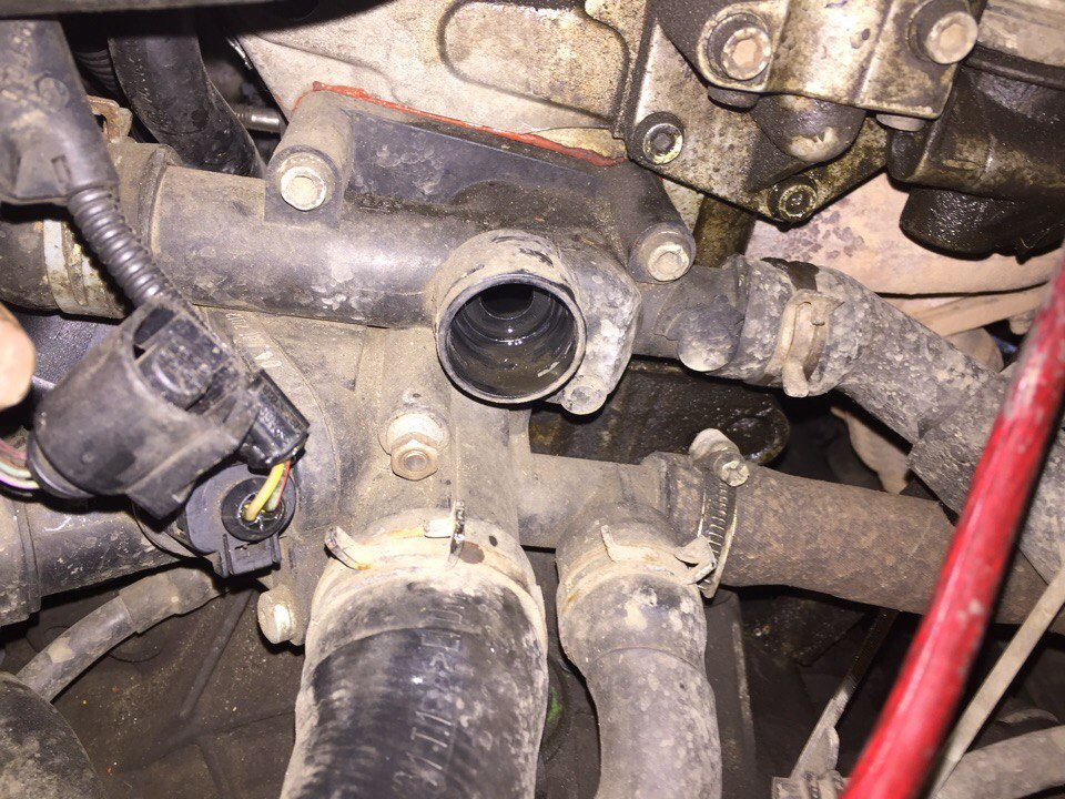 Замена датчика температуры на Фольксваген Бора