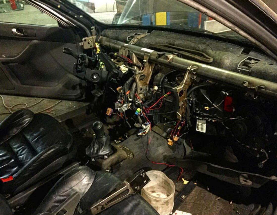 Замена радиатора печки Audi a3