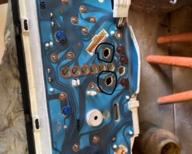 Приборная панель не работает лампочка