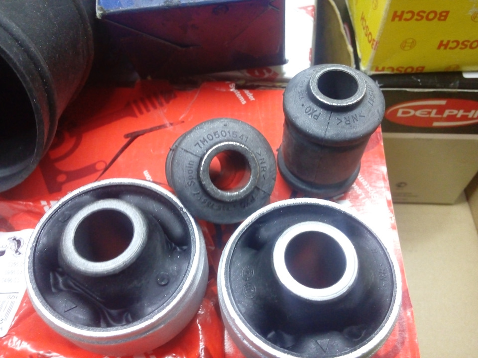 Замена сайлентблоков подрамника Фольксваген Бора