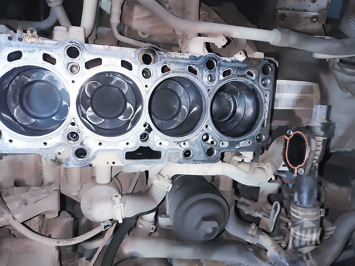 Замена прокладки ГБЦ Фольксваген Амарок дизель