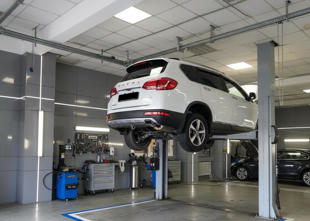 Замена масла в раздаточной коробке Хавал