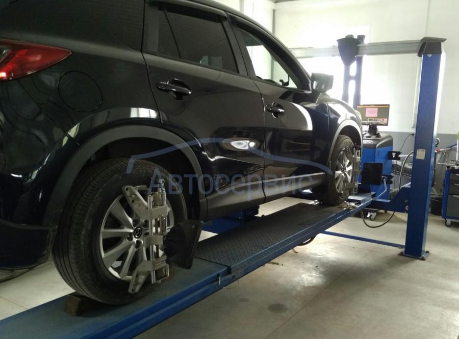 Сход-развал Мазда